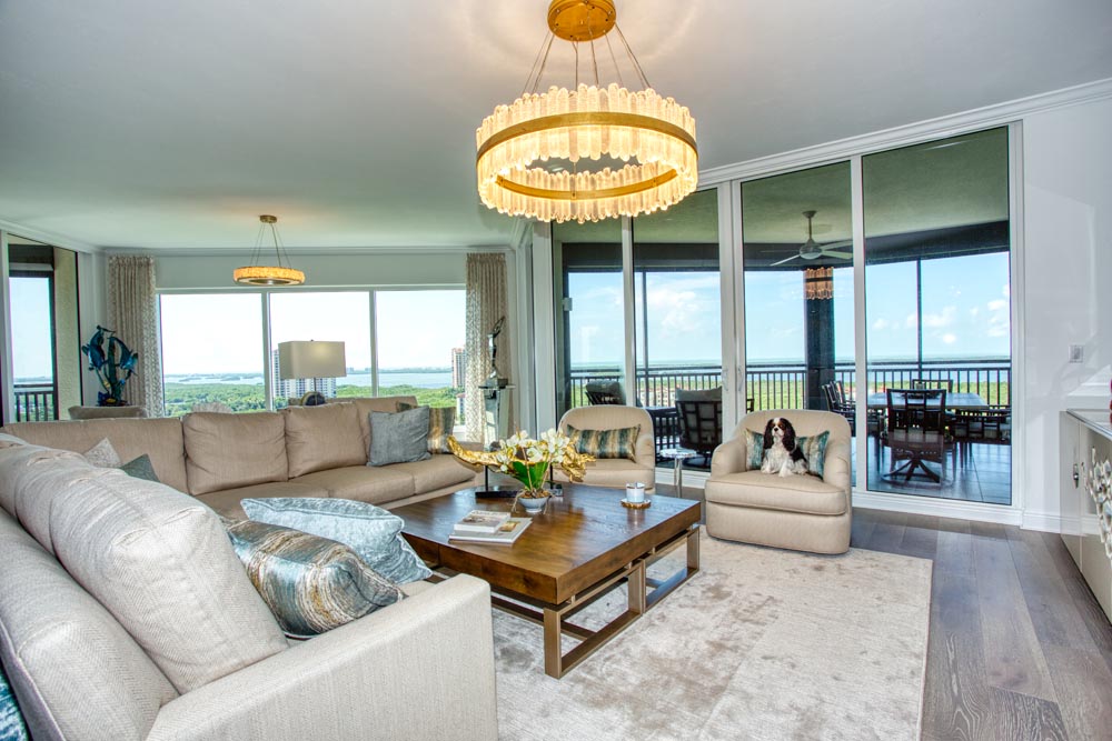Luxury Condo 6 Living Room remodel